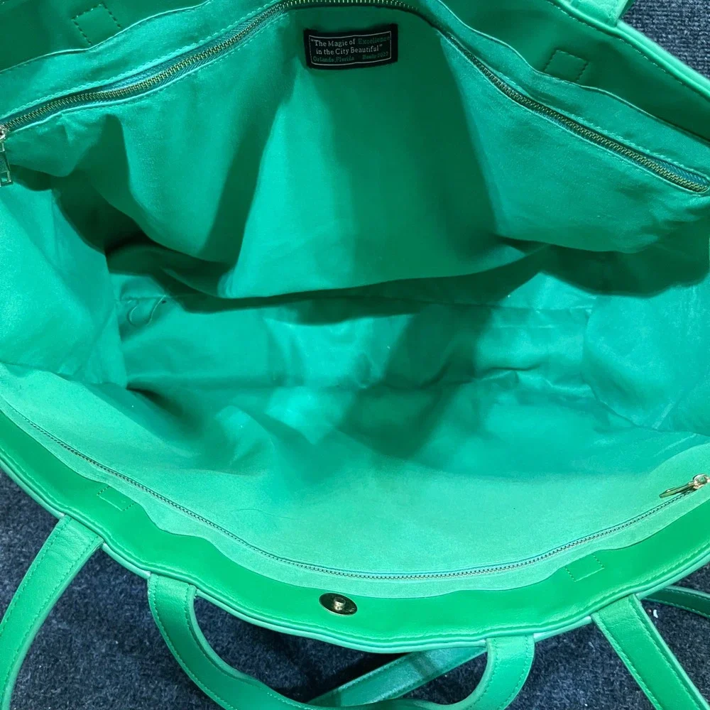 Alpha Kappa Alpha Sorority Inc Boule 2022 Green Ivy Leaf Tote Bag Travel Handbag